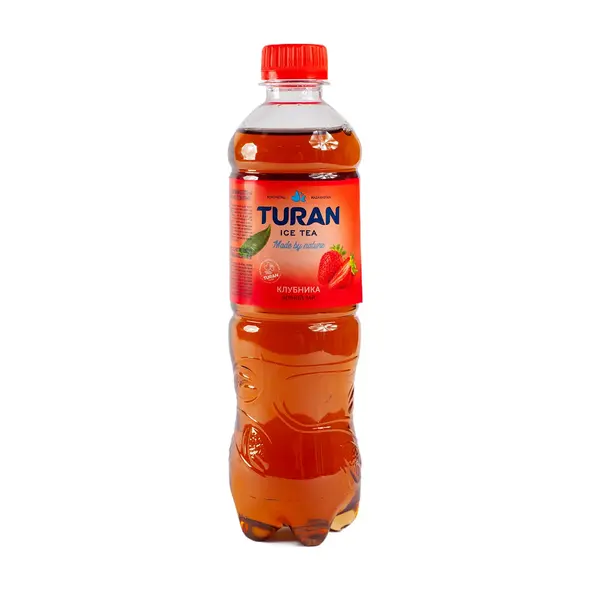 Черный чай Turan Ice Tea клубника 0,5 л 214 Turan, фирменный магазин