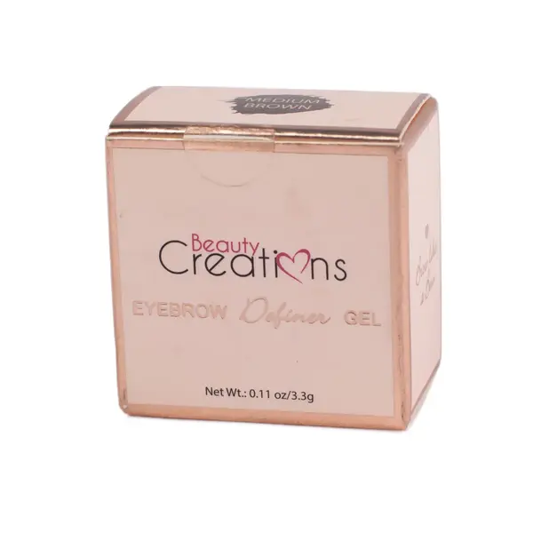 Гель для бровей Beauty Creations Eyebrow Definer gel Medium brown 2500 Beauty buyer shop, отдел косметики и парфюмерии