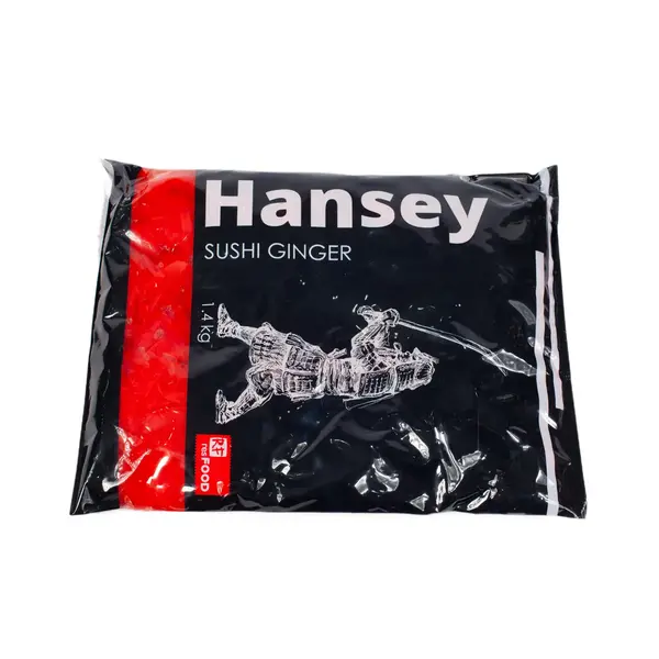 Имбирь маринованный розовый "Hansey", 1,4  кг 860 HoReCa, магазин товаров для кафе и ресторанов