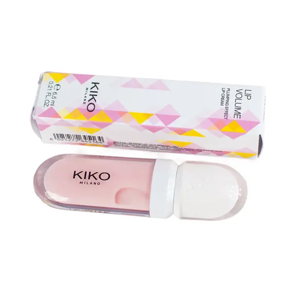 KIKO блеск для губ с эффектом плампера 01 TUTU ROSE 7500 Beauty buyer shop, отдел косметики и парфюмерии