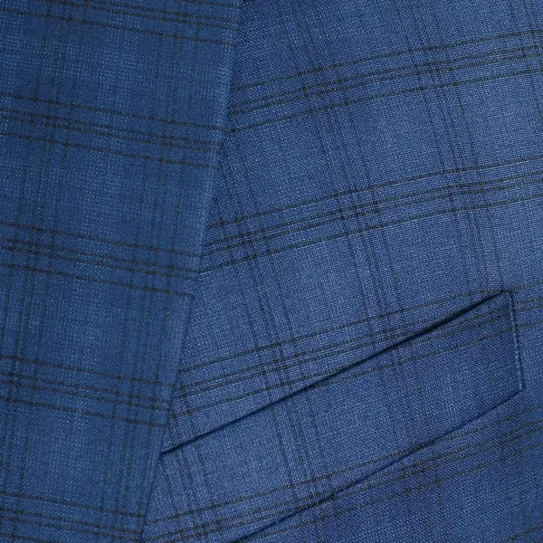 Костюм Bost Дисинг голубой в клетку 64000 Bost, ​сеть магазинов мужской одежды