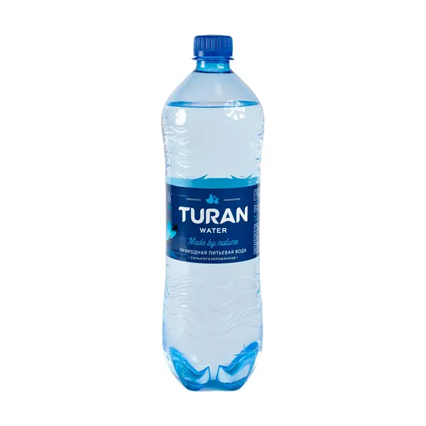 Минеральная вода газированная Turan 1 л 214 Turan, фирменный магазин
