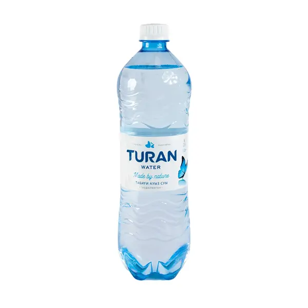Минеральная вода негазированная Turan 1 л 214 Turan, фирменный магазин