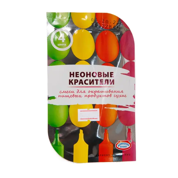 Набор для окрашивания яиц "Неоновые" 490 Asdecor, магазин товаров для кондитеров