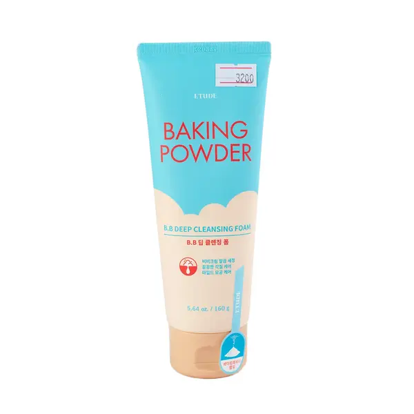 Очищающая пенка для снятия ББ-крема с содой Etude House Baking Powder B.B Deep Cleansing Foam 3200 Beauty buyer shop, отдел косметики и парфюмерии