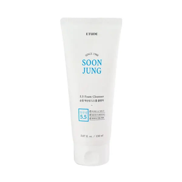Пенка для умывания с нейтральным рН Etude Soon Jung 5.5 Foam Cleanser 4200 Beauty buyer shop, отдел косметики и парфюмерии