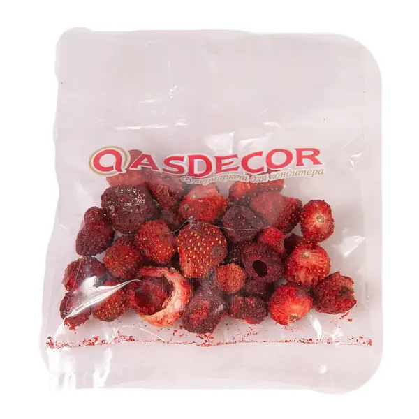 Сублимированная ягода "Клубника мелкая" 20 гр 850 Asdecor, магазин товаров для кондитеров