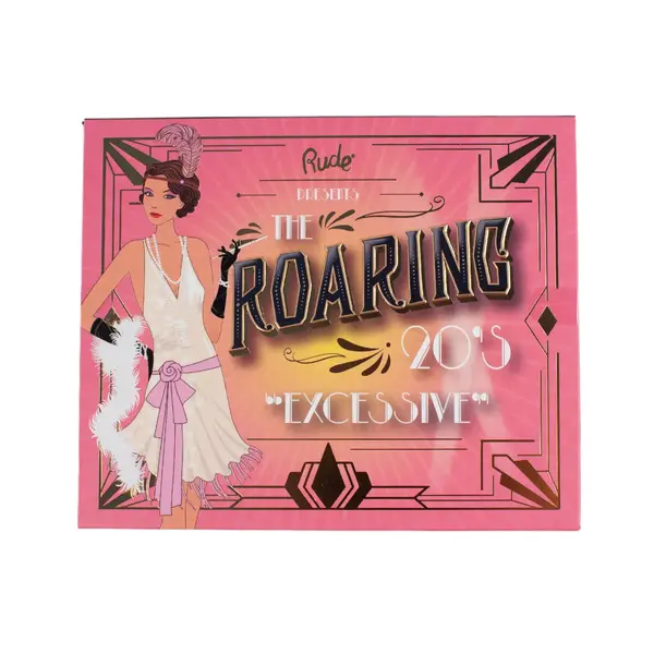 Тени прессованные RUDE The Roaring 20's Eyeshadow Palette Excessive 11000 Beauty buyer shop, отдел косметики и парфюмерии