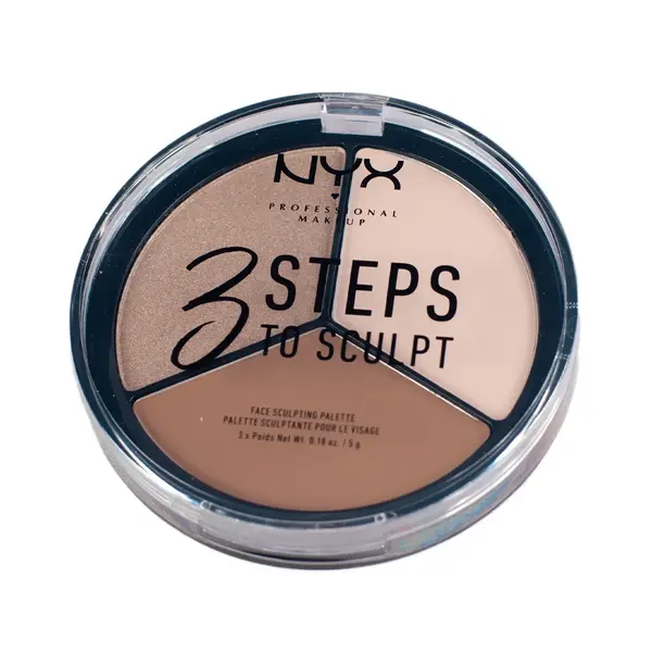 Тройная палетка для скульптурирования NYX 3 STEPS TO SCULPT 6900 Beauty buyer shop, отдел косметики и парфюмерии