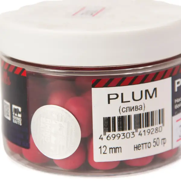 Бойлы для прикормки рыбы Rhino Baits Plum 3500 Рыбак, ​рыболовный магазин
