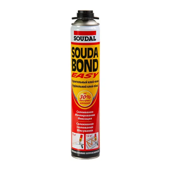 Полиуретановый клей-пена Easy Souda bond 750 мл 3100 СтройЦентр.Kz, ​магазин