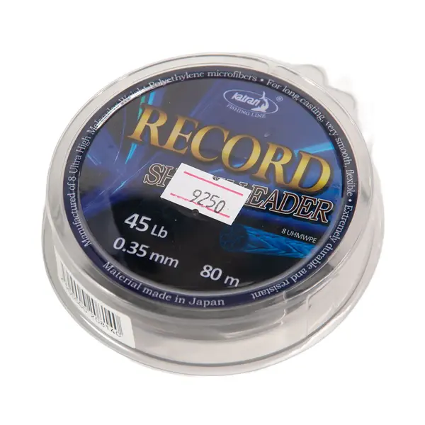 Рыболовная леска Katran Shock leaders braided RECORD 45 lb 80 m 9250 Рыбак, ​рыболовный магазин