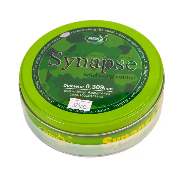 Рыболовная леска Katran Synapse Wild Carp Camo 313533 0.309 мм камуфляж 12500 Рыбак, ​рыболовный магазин