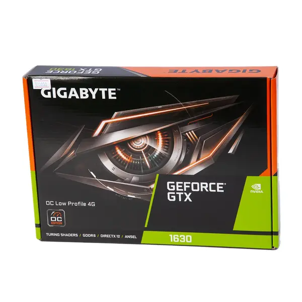 Видеокарта Gigabyte GeForce GTX1630 4G Low Profile 100000 Alpha Power, ​центр продажи и ремонта ноутбуков и компьютеров