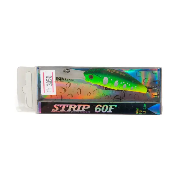 Воблер TsuYoki Strip 60 F 3050 Рыбак, ​рыболовный магазин