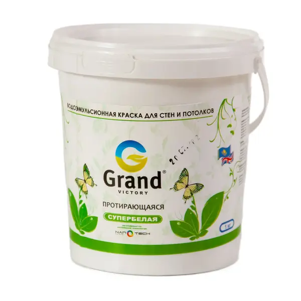 Водоэмульсия "GrandVictory" 101 - протирающаяся 6,5 кг 2600 СтройЦентр.Kz, ​магазин
