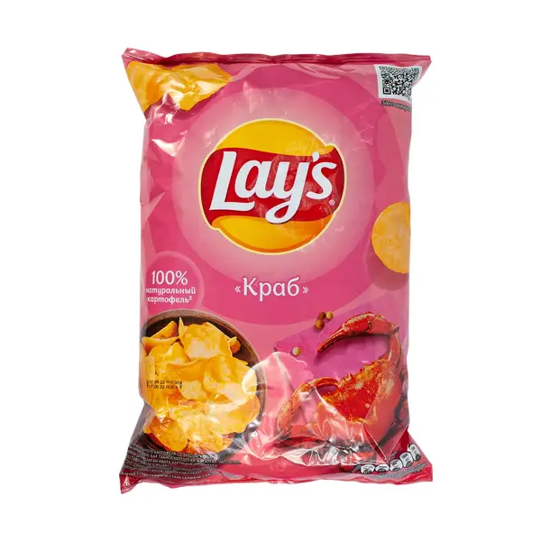 Чипсы Lays Краб 81 гр 490 Абрикос, магазин продуктов, Сарыарка 8/4