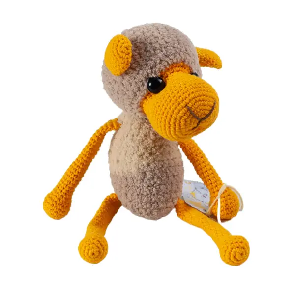 Игрушка ручной работы "Барашек" 2500 Игрушкин мир, мягкие игрушки ручной работы