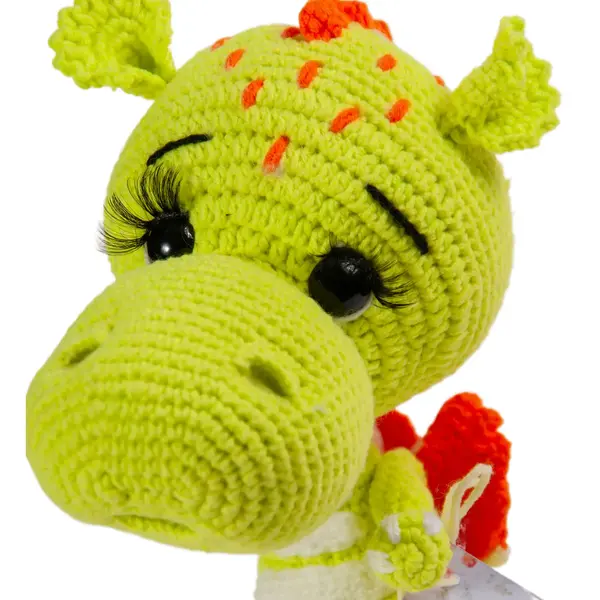 Игрушка ручной работы "Динозаврик" 4500 Игрушкин мир, мягкие игрушки ручной работы