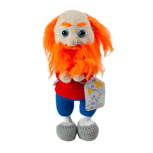 Игрушка ручной работы "Домовёнок" 3500 Игрушкин мир, мягкие игрушки ручной работы