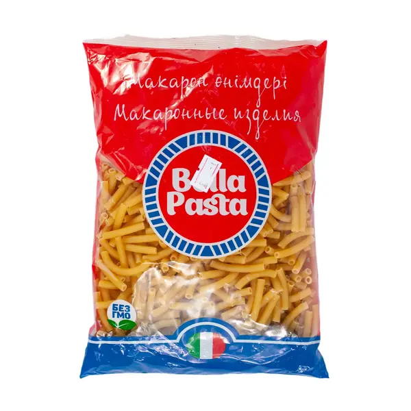 Макароны Bella pasta рожки гладкие 4,5 мм 400 гр 285 Абрикос, магазин продуктов, Сарыарка 8/4
