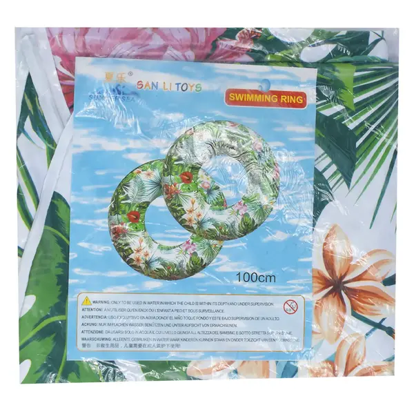 Надувной круг Тропические цветы 3500 Bella Bikini, магазин купальников