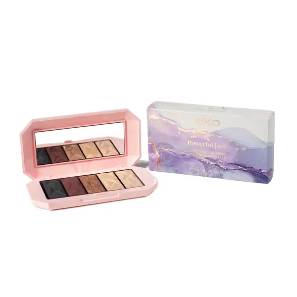 Палетка теней Kiko Milano Powerful Love 9900 Pinky, магазин косметики