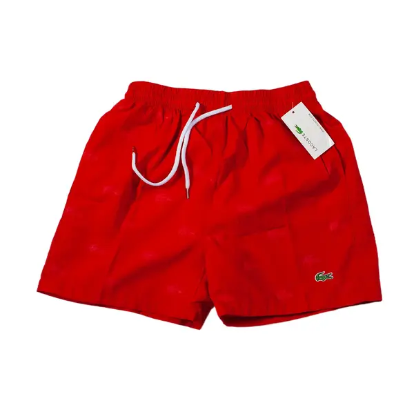 Плавательные шорты Lacoste красные 7500 Bella Bikini, магазин купальников