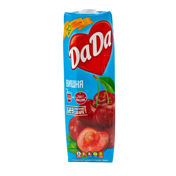 Сок Da Da Вишня 0,95 л 0 