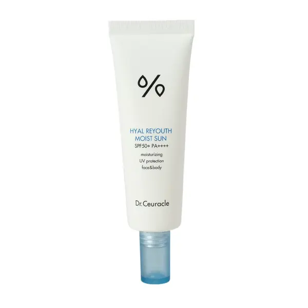 Солнцезащитный крем с гиалуроновой кислотой Dr.Ceuracle Hyal Reyouth Moist Sun SPF 50+ PA++++ 8500 Pinky, магазин косметики