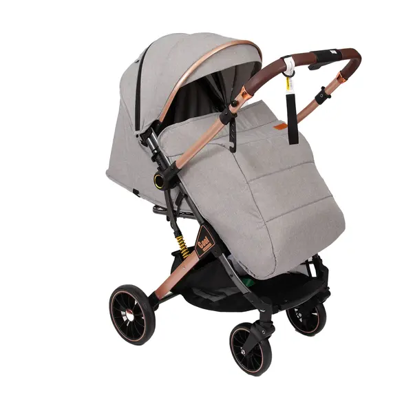 Детская коляска чемодан с перекидной ручкой  Cool Guy 6602 серого цвета 40000 Дракоша, ​магазин товаров для новорожденных