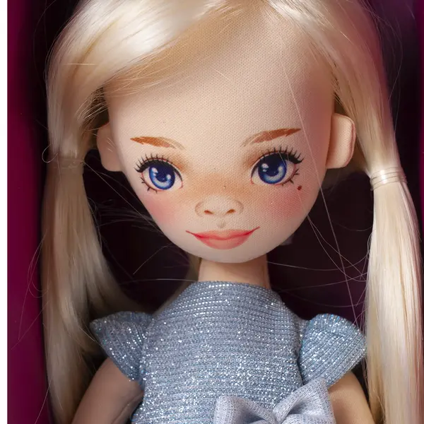 Кукла "Mila" в голубом платье "Вечерний шик" 32 см 19492 Детский, магазин детской одежды и игрушек