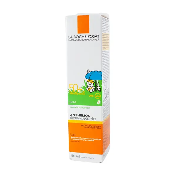 LA ROCHE-POSAY солнцезащитное молочко для младенцев и детей Anthelios dermo-pediatrics baby milk SPF50+ 50 мл 9350 