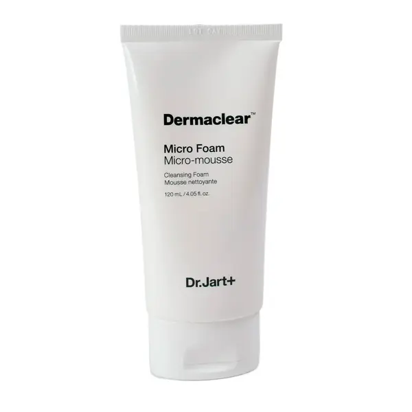 Мягкая пенка для умывания с био-водой Dr.Jart+ Dermaclear Micro Foam Micro-Mousse Cleansing Foam 6500 Марафет, магазин косметики