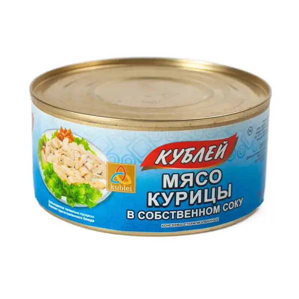 Мясо курицы Кублей в собственном соку 325гр 0 