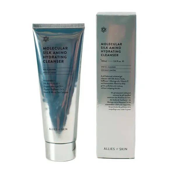 Пенка для умывания Allies of Skin Molecular Silk Amino Hydrating Cleanser 100 мл 18500 Марафет, магазин косметики