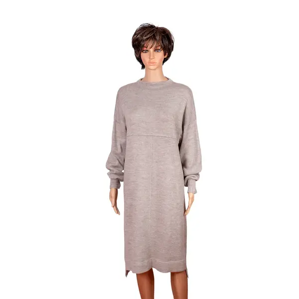 Платье женское трикотажное серого цвета размер М 22000 Арман, трикотажное предприятие