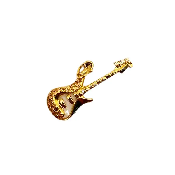 Подвеска золотая "Гитара" 1,39 грамм 62600 Золотая рыбка, ​ювелирный салон