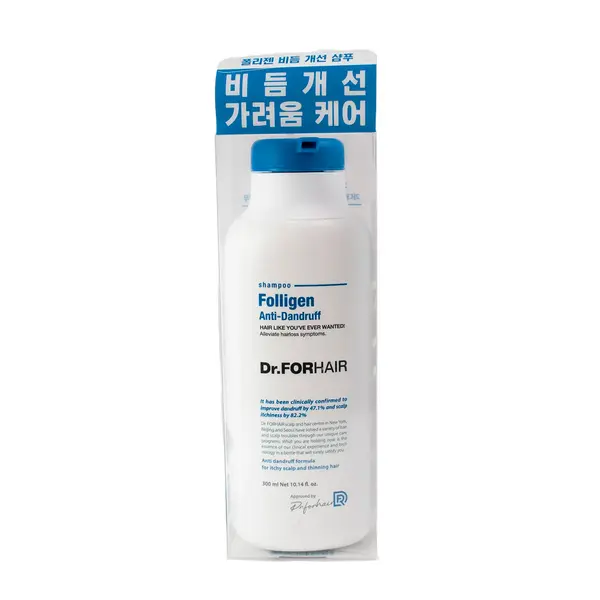 Шампунь против перхоти Dr.FOR HAIR Folligen Anti-Dandruff Shampoo 500 мл 10500 Марафет, магазин косметики