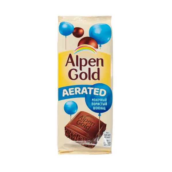 Шоколад Alpen Gold Aerated Молочный пористый 80гр. 0 