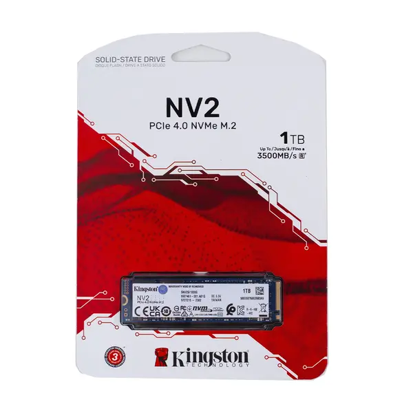 Твердотельный накопитель SSD Kingston NV2 SNV2S/1000G 30500 Pixel, компьютерный центр