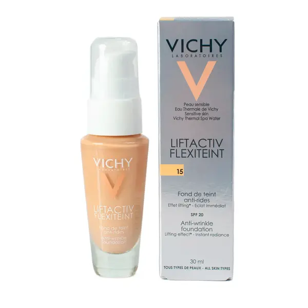 VICHY LIFTACTIV Flexilift тональный крем от морщин тон 15 30 мл 21650 Вита, сеть аптек