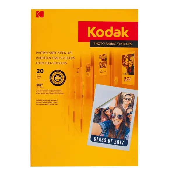 Фотобумага самоклеящаяся тканевая Kodak 20 листов 4*6 2880 Спектр, ​сервисный центр