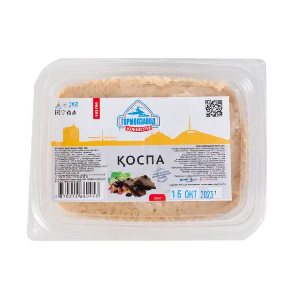Коспа по национальному казахскому рецепту 200 грамм 770 Гормолзавод, ​молочный павильон