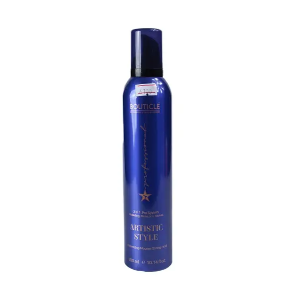 Мусс-объем для волос сильной фиксации,  bouticle artistic style volumizing mousse strong hold 300 мл Bouticle 6100 Beauty Proff, ​магазин профессиональной косметики для салонов красоты