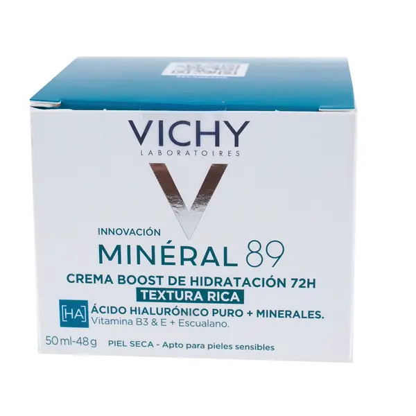 Vichy mineral 89 Крем интенсивно увлажняющий 72 часа для сухой кожи 50 мл 11100 
