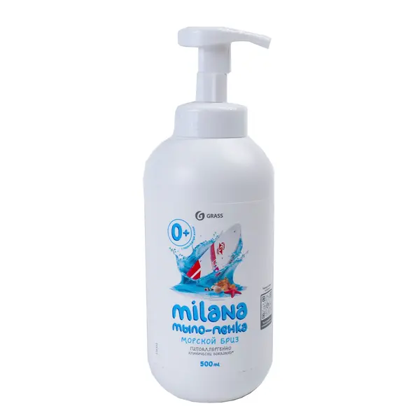 Жидкое мыло "Milana мыло-пенка морской бриз " 500 мл 1220 Karcher Grass, магазин бытовой химии для дома и авто