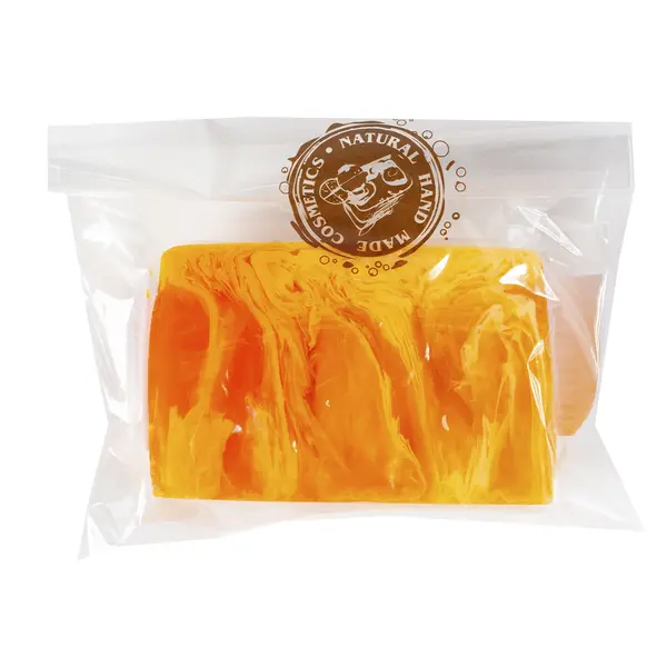 Ароматное мыло "Сочный мандарин" ручной работы 100 гр 1200 Мылли-Ванилли, бутик косметики
