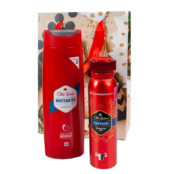 Подарочный набор "Old Spice" 3450 Фиолетовая зебра, ​магазин бытовой химии