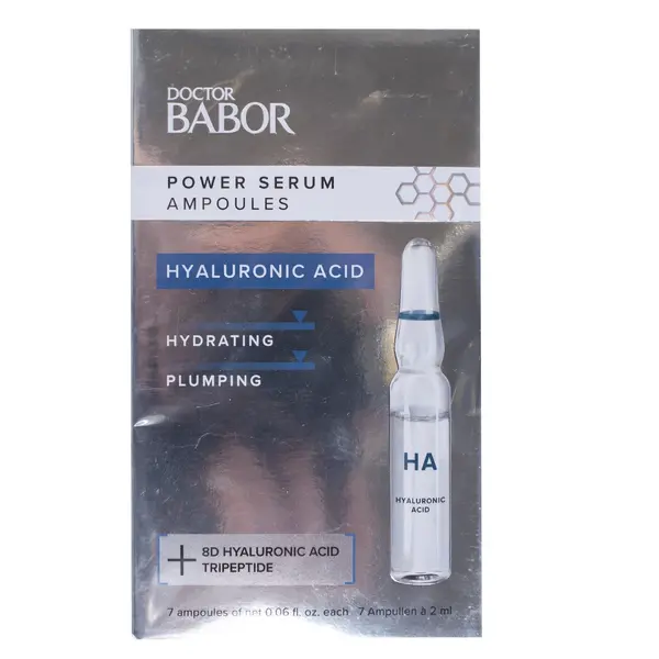 Ампулы с Гиалуроновой Кислотой Doctor Babor Power Serum Hyaluronic acid 28800 Sen sulu, магазин косметики